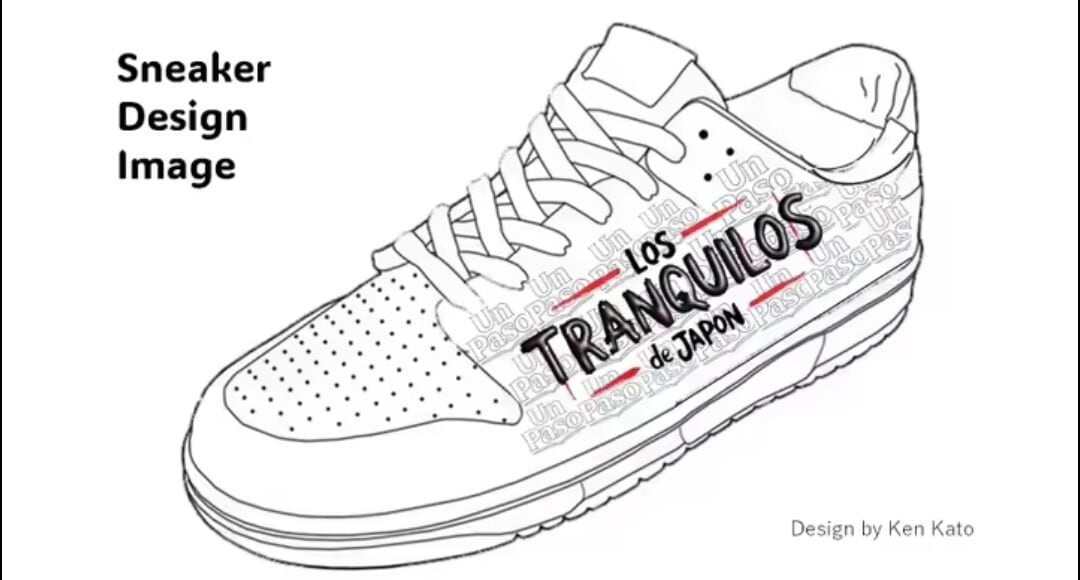 LOS TRANQUILOS de JAPON ウォーキングスニーカーVer.1